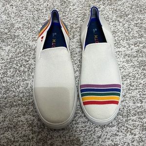 Rothy's pride slip on shoes. Womens size 10.5. VGUC